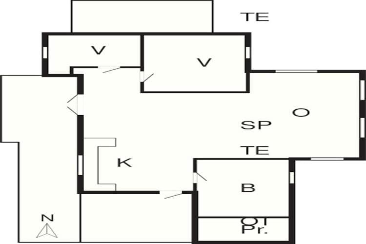 4 Person Holiday Home In R M Romo Kirkeby Exterior photo